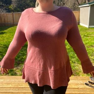 NWT Cute Mauve Sweater